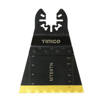 Timco Longlife Mtool Blade Straight69mm from B&Q