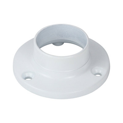 TimcoEnd SocketFor Round TubeWhite (Size 25mm2 Pieces) from B&Q