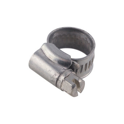 Timco Hose Clips A2 Stainless Steel9.5-12mm from B&Q