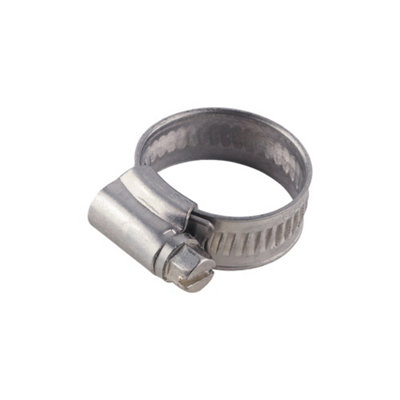 Timco Hose Clips A2 Stainless Steel18-25mm from B&Q