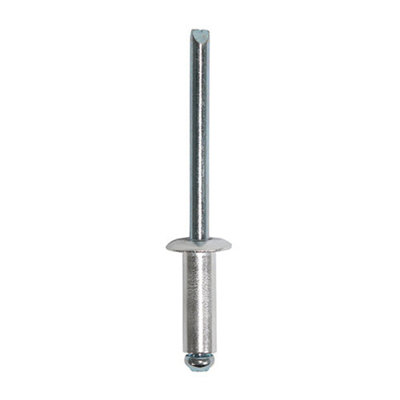 Timco Rivets Dome Head Aluminium3.2 X 8 from B&Q