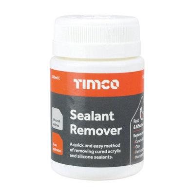 Timco Sealant RemoverDissolves Silicone SealantEasy To Use Brush Bottle100Ml from B&Q