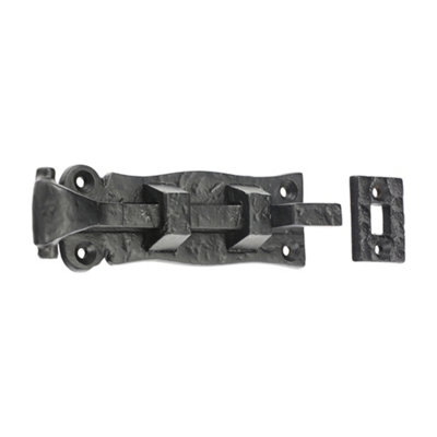 TimcoScroll Necked BoltAntique Black (Size 4"1 Each) from B&Q