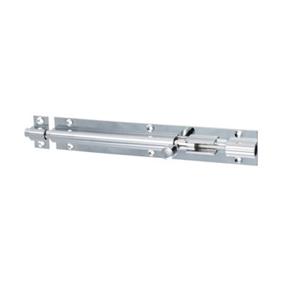 TimcoStraight Barrel BoltPolished Chrome (Size 150 X 25mm1 Each) from B&Q