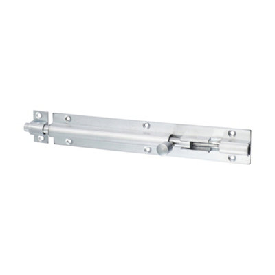 TimcoStraight Barrel BoltSatin Chrome (Size 150 X 25mm1 Each) from B&Q