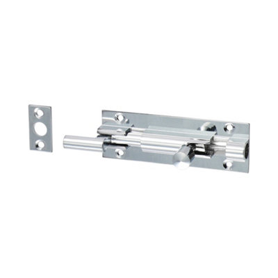 TimcoNecked Barrel BoltPolished Chrome (Size 75 X 25mm1 Each) from B&Q