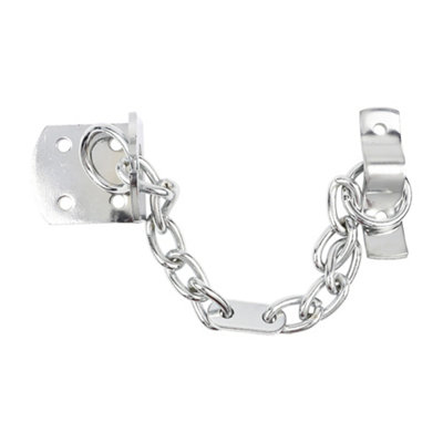 TimcoSecurity Door ChainPolished Chrome (Size 44mm1 Each) from B&Q