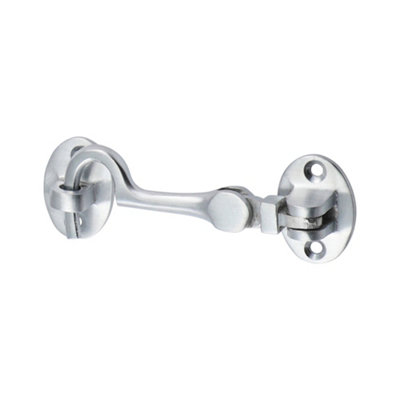 B&Q - TimcoCabin HookSatin Chrome (Size 75mm1 Each)