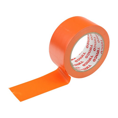 TimcoHigh Strength Pvc Builder's Tape (Size 33M X 50mm1 Each) from B&Q