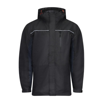 TimcoWaterproof Lined Rain JacketBlack (Size Medium1 Each) from B&Q
