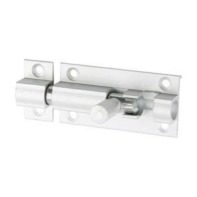 B&Q -  Straight Barrel Bolt Saa50 X 25