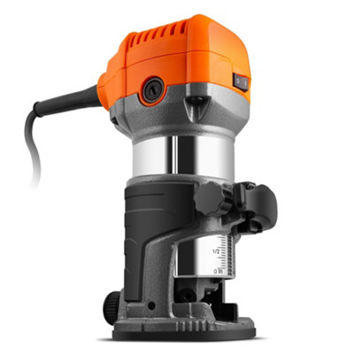 Vonhaus Compact Palm Router Saw - 710W Electric Trimmer - Grey - Image 4