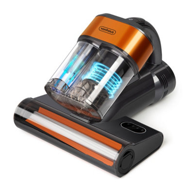 Vonhaus Uv Mattress Vacuum Cleaner 14Kpa, Mite Removal Handheld Bed Vac With Uv And Hepa Filtration, 500W Light