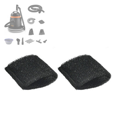 Vonhaus Pond Vacuum Replacement Sponge Filter Pack Of 2 from B&Q