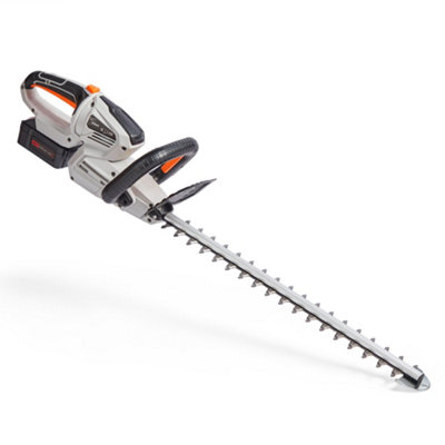 B&Q -  Cordless Hedge Trimmer 40VAluminium Electric Hedge Cutter W/ BatteryCharger510mm Cutting LengthDouble Blade Action
