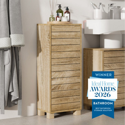 Vonhaus Chester Small Cabinet Brown - Image 7
