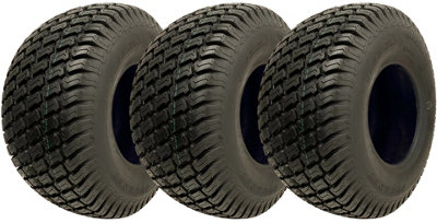 Parnells 18X8.50-8 Lawnmower Tyre 4Ply Multi Turf Grass Wanda P332 Road Legal (Set Of 3)
