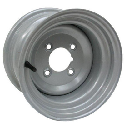 B&Q -  6.00X10 Wheel Rim 4/101.6/67 Silver
