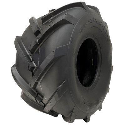 Journey 20X10.00-8 Open Centre Tyre Cleated Rotovator Lug Industrial Plant Wanda P328 from B&Q