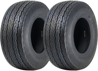 Journey 16.5X6.50-8 Trailer Tyres 6-Ply P815 Road Legal 72M 355Kgs 165/65-8 (Set Of 2) from B&Q