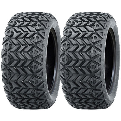 Journey 24X10.50-10 Utility Atv Gator Tyre P3026B Mower Grass 4-Ply Tubeless (Set Of 2) from B&Q