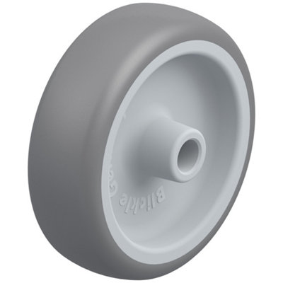 Blickle 100mm Wheel With Grey Tpr-Rubber On Polypropylene Centre from B&Q