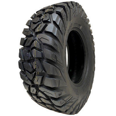 25X8.00-12 (205/80R12) Atv Tyre 8Ply Wl03 Obor Antelope 68N E-Marked Road Legal from B&Q