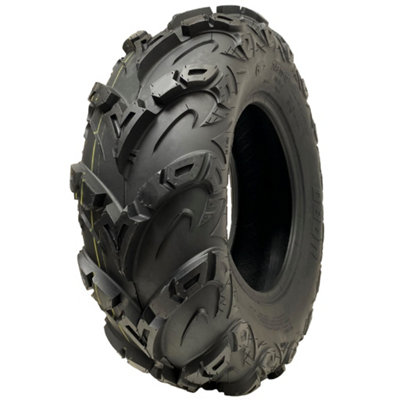 24X8.00-12 Atv Quad Tyre Obor Mudsling Wu05 Tubeless E-Marked Road Legal 217Kgs from B&Q