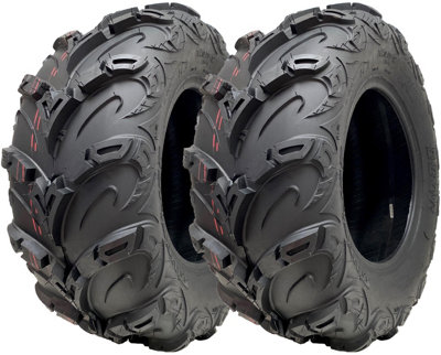 Parnells 24X10.00-12 Atv Quad Tyres Obor Mudsling Tubeless Road Legal 267Kgs (Set Of 2) from B&Q