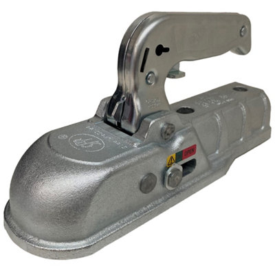 Trailer Tow Hitch 50mm Steelpress Production Cast Coupling For Tow Ball 3000Kgs from B&Q