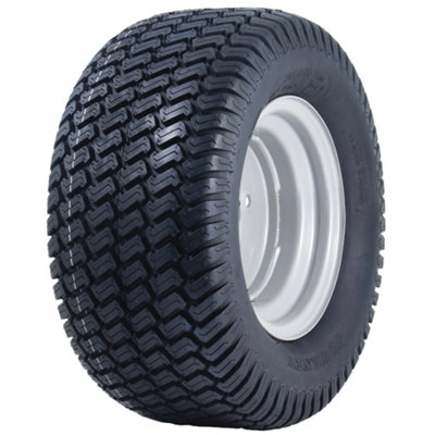 Parnells 20X10.00-10 Lawnmower Wheel & Rim 4Ply Grass Wanda P332 Road Legal 100Mm Pcd Rim