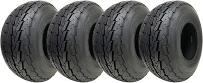 Parnells 18.5X8.50-8 Trailer Tyre 6-Ply High Speed Road Legal 425Kgs 215/60-8 (Set Of 4) from B&Q