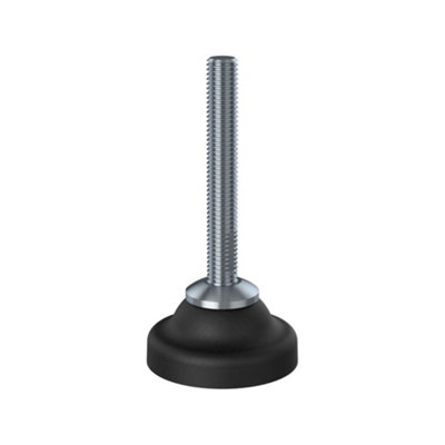 Parnells M10X70 Stainless Steel Levelling Foot With 50mm Plastic Base 350Kg Aisi 304/a2 from B&Q