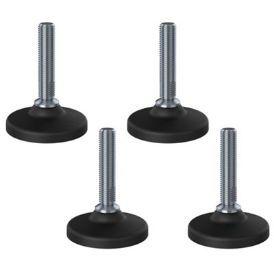 Parnells Stainless Levelling Foot M16X70 With 80mm Plastic Base 4000KgSet Of 4 from B&Q