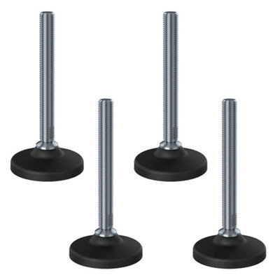 Parnells Stainless Levelling Foot M16X150 With 80mm Plastic Base 4000KgSet Of 4 from B&Q