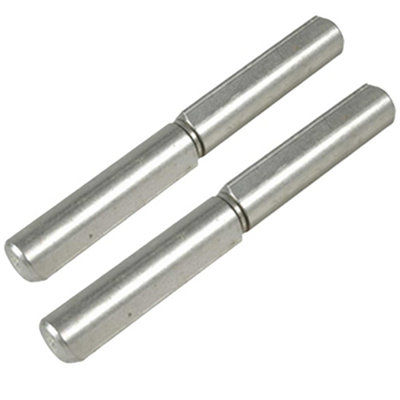 Ibfm Hinge 60mm Stainless Drop Profile Weldable Fixed Pin1Pair2Pcs from B&Q