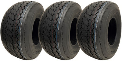 Parnells 18X8.50-8 Golf Cart Buggy Tyres 4Ply Grass / Turf Wanda P509 Fairway (Set Of 3) from B&Q