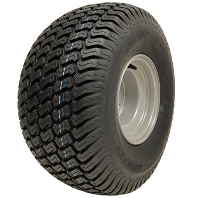 B&Q -  20X10.00-8 Lawnmower Grass Turf Wheel 4Ply Wanda P332 Road Legal 100mm Pcd 545Kg