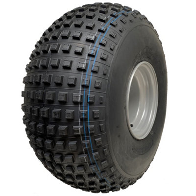 Parnells 25X12.00-9 Knobby Atv Quad Tyre Wanda P318 4Ply Gator Tire 4 Stud 100Mm Pcd Rim