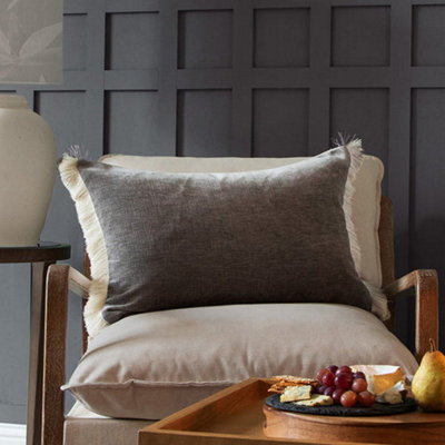 Voyage Maison Voyage Isernia Feather Filled CushionDove40 X 60Cm from B&Q