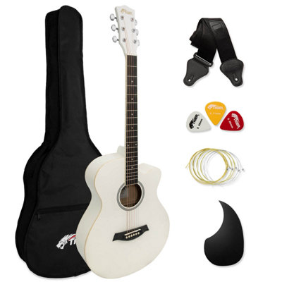 Tiger Music Distribution Ltd Full Size Beginners Acoustic Guitar Package, Bag, Strap & Strings