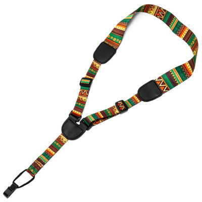 B&Q -  Ukulele Strap Aztec StyleAdjustable Strap Fits All Ukuleles - Image 3