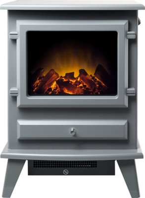 Adam Hudson Electric Stove In Grey