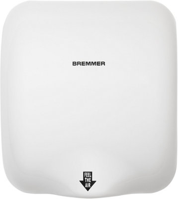 Bremmer Generic Turbo Hand Dryer In White from B&Q