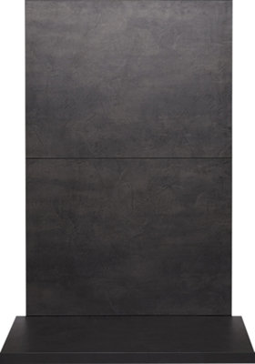 B&Q -  X2 Tile & Hearth Set In Bronze Venetian Plaster Effect