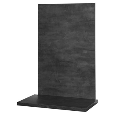 B&Q -  X2 Tile & Hearth Set In Slate Venetian Plaster Effect