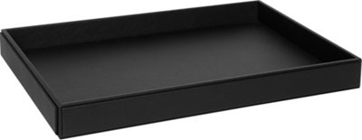 Corby of Windsor Corby Highland Hotel Collection Hospitality Tray In Black Pu Leather from B&Q