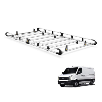 B&Q - Vw Crafter Roof Rack For (2006-2017) Swb + Low Roof  Ultirack+