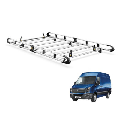 B&Q - Vw Crafter Roof Rack For (2006-2017) Swb + High Roof  Ultirack+