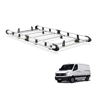 B&Q - Vw Crafter Roof Rack For (2006-2017) Mwb + Low Roof  Ultirack+